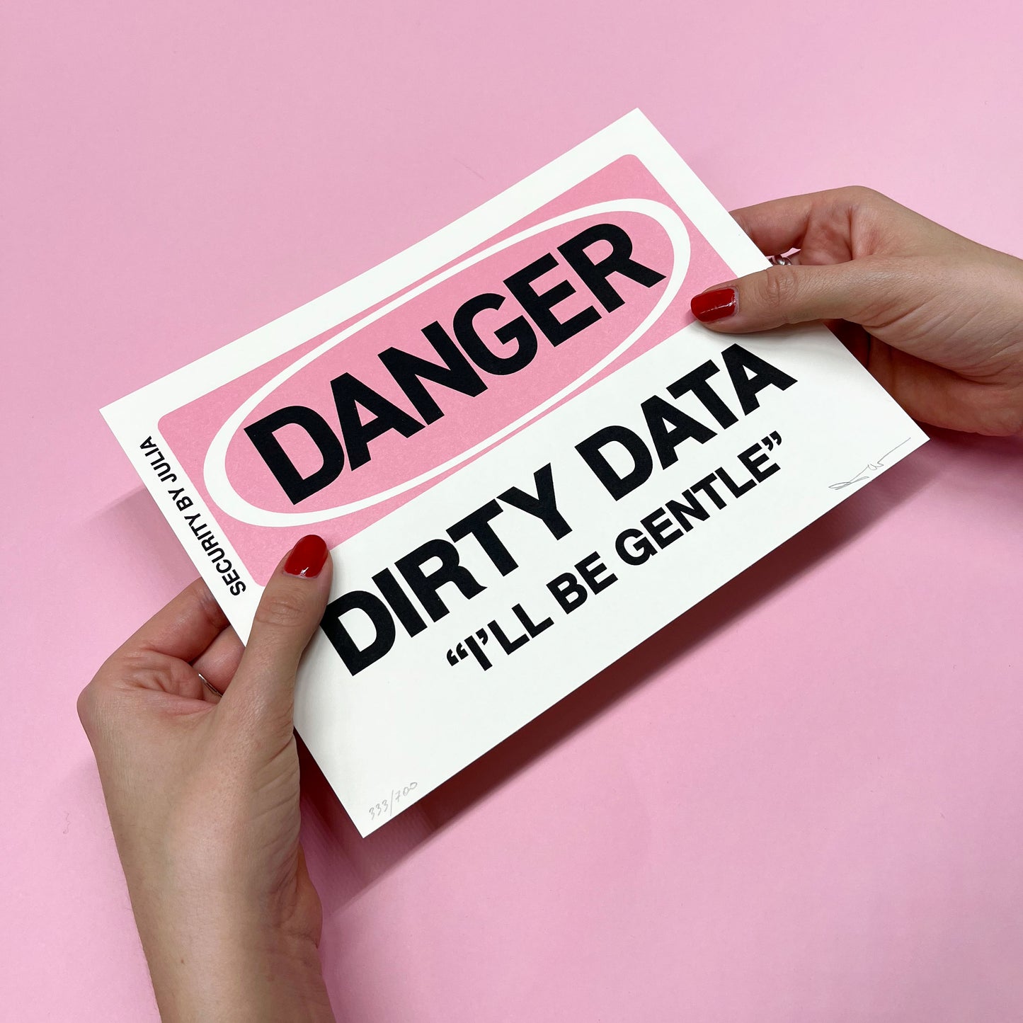 Julia Scher: Danger Dirty Data, 2021
