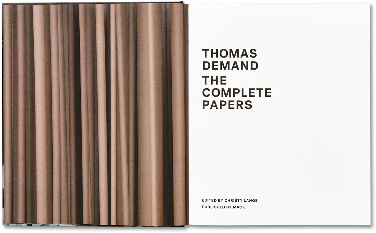 Thomas Demand: The Complete Papers