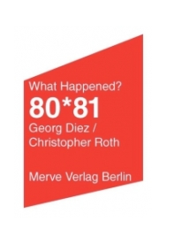 Christopher Roth/Georg Diez: What Happened? 80*81