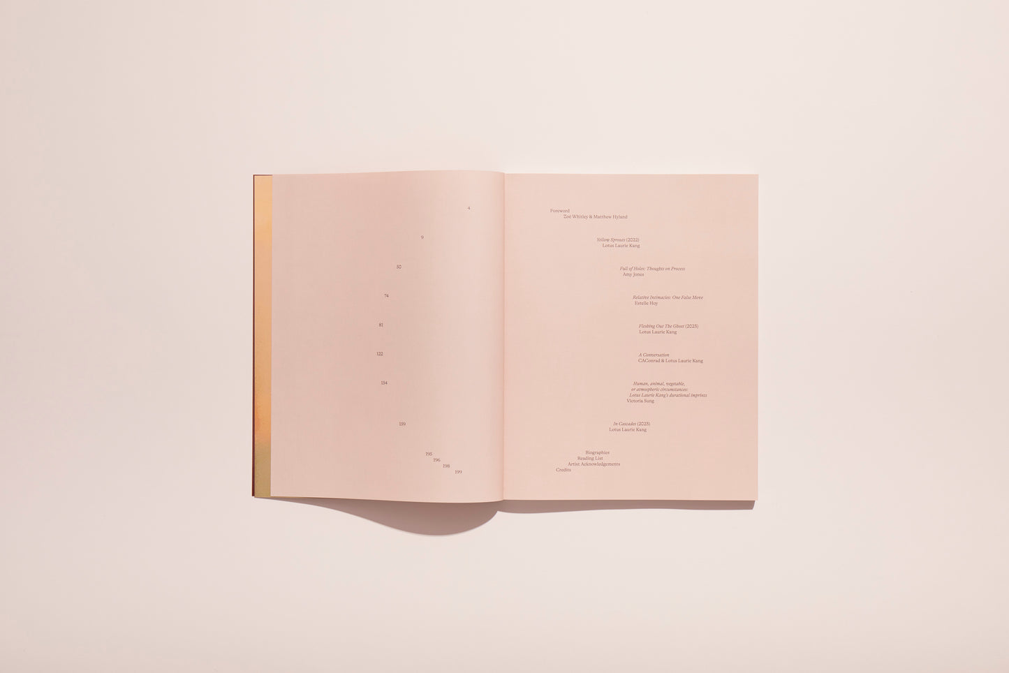 Lotus L. Kang: In Cascades