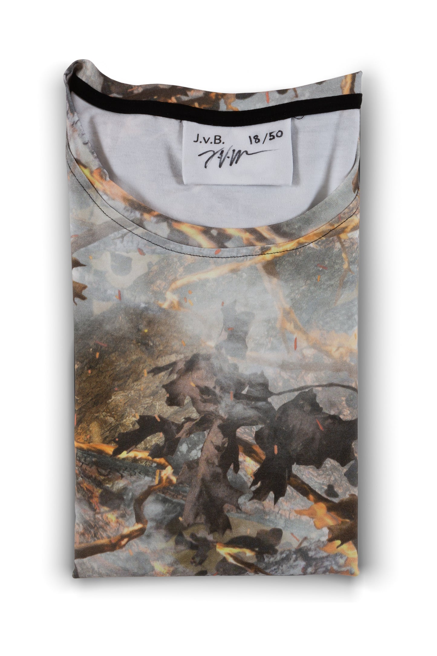 Julius von Bismarck: Feuer mit Feuer (Shirt), 2019